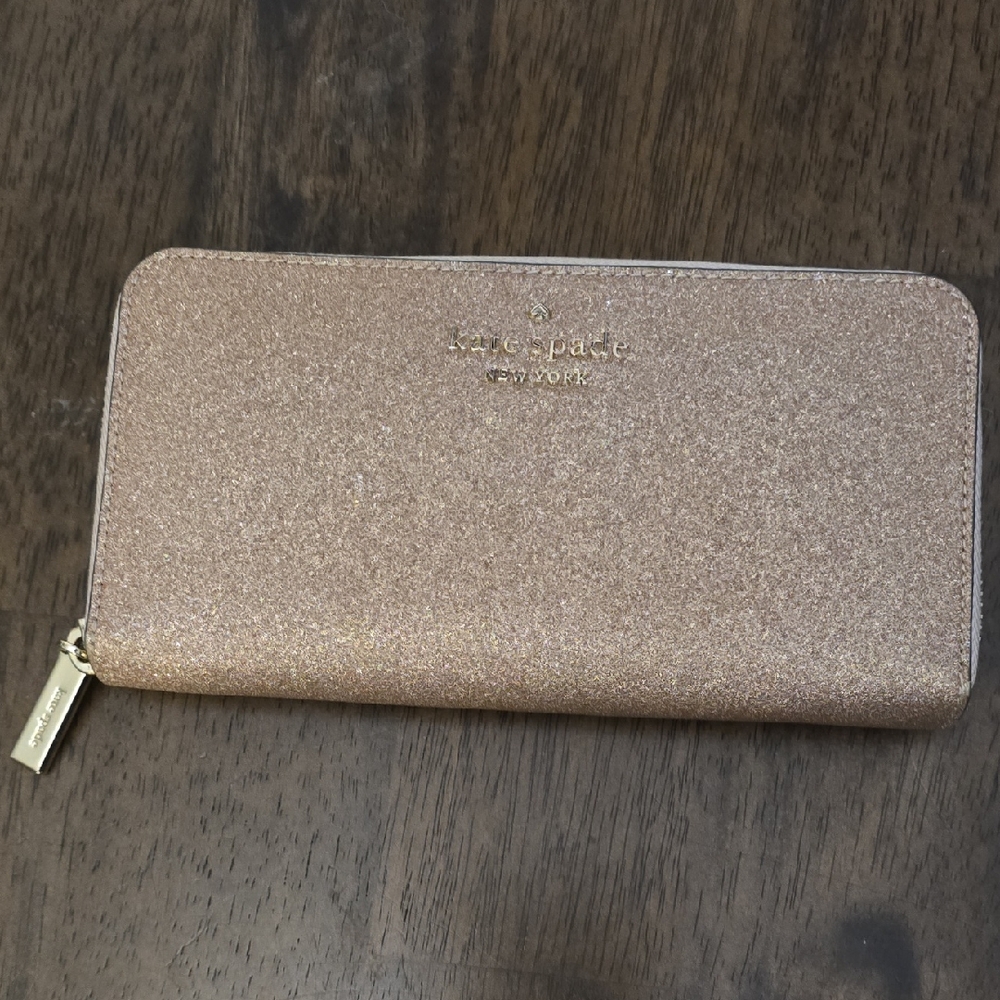 Kate Spade Sparkle Wallet - Gold
